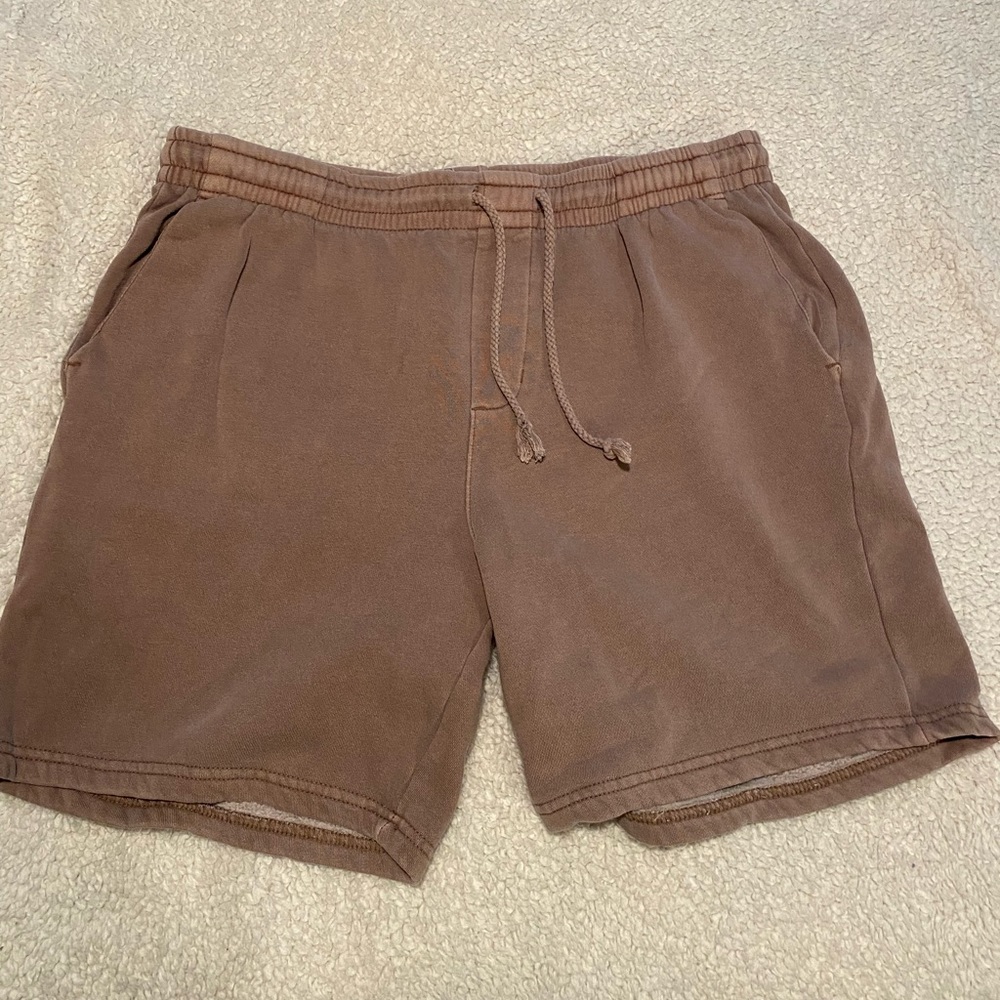 Large brown volley shorts from PacSun